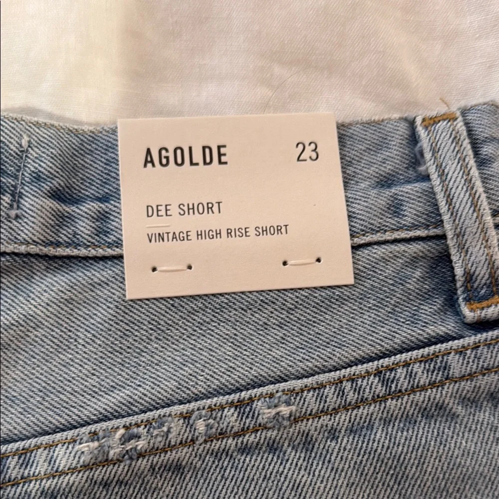 Agolde Denim Women's Shorts NWT - Picture 3 of 4